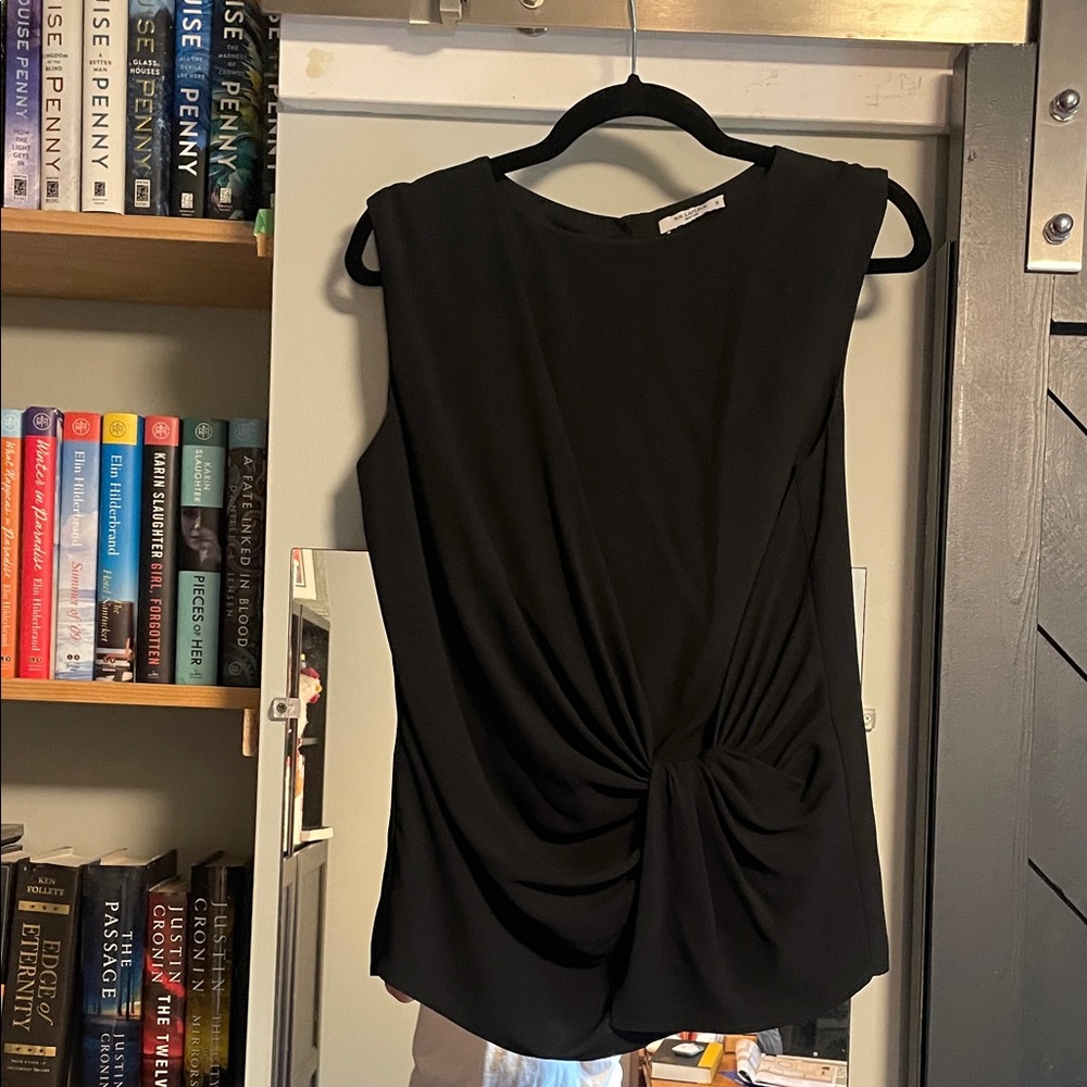 MM Lafleur Black Sleeveless Blouse